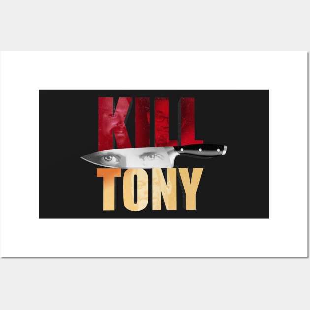 Kill Tony Trio - Kill Tony Gifts & Merchandise for Sale Wall Art by Ina